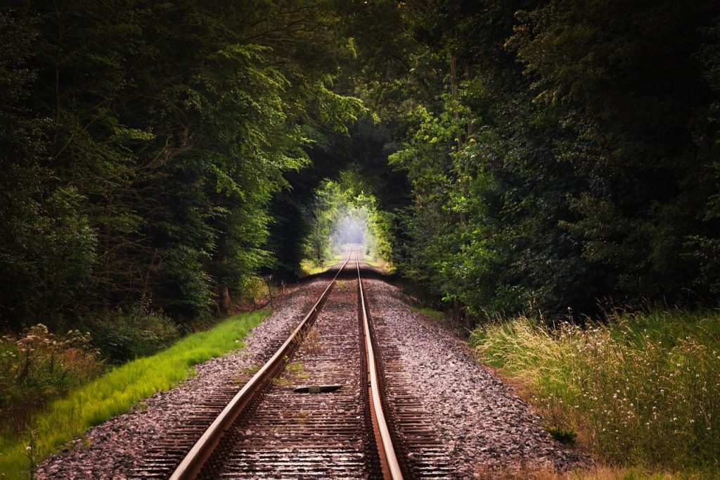 rails, tracks, railroad tracks, railway tracks, train tracks, railway system, empty, travel, away, perspective, trees, woods, nature, train tracks, train tracks, train tracks, train tracks, train tracks, empty, travel, travel, perspective, perspective, perspective, perspective